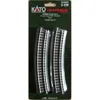 Kato 19.2 In. Curve Track - Piece Of 4, Red