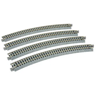 Kato 30 Degree Curved Roadbed Track Section Unitrack