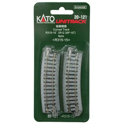 Kato 315 Mm Curved Track 15-degree
