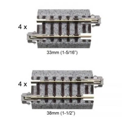 Kato 33 X 38 Mm N Scale Short Track Assortment B