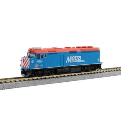 Kato F40ph Metra No.157 Palatine Dcc Model Train