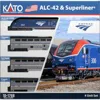 Kato N Scale Amtrak Alc-42 & Superliner Phase Vi 4-unit Starter Series Set