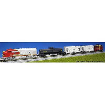 Kato N Scale Diesel Freight Train Set - Standard Dc