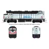 Kato N Scale Emd F40ph Dcc Chicago Metra No.104 City Of Chicago Model Train