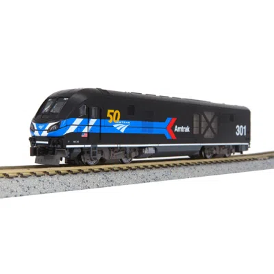 Kato No.301 N Scale Amtrak Day One Alc-42 Charger Diesel Locomotive In Black