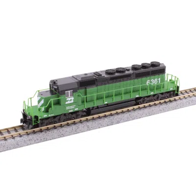 Kato No.6361 N Scale Burlington Northern Emd Sd40-2 Diesel Locomotive Model Train With Dc Sound In Multi