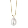 Katy Faye Women's Gold Giulia Pearl Necklace