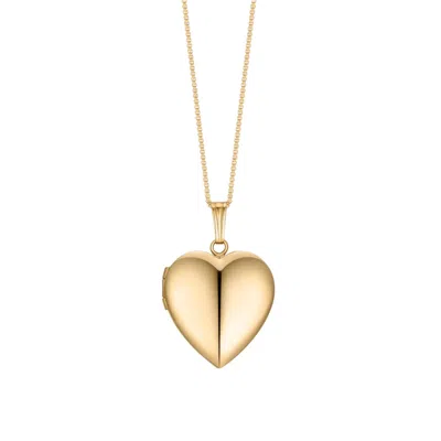 Katy Faye Women's Gold Large Valentina Heart Locket