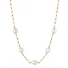 Katy Faye Women's Gold / White Lana Pearl Necklace