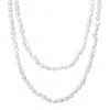 Katy Faye Women's White Chantal Pearl Necklace