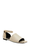 Katy Perry Caught Up Square Toe Anklet Sandal In Chalk
