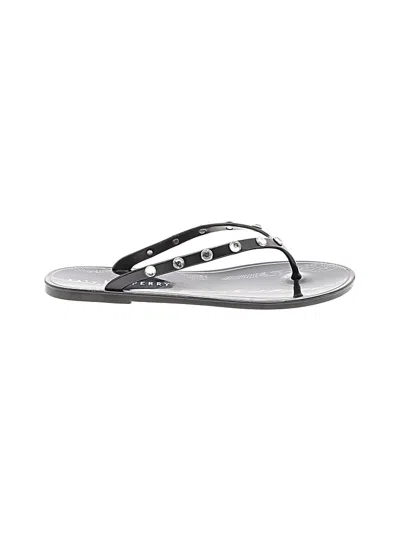 Pre-owned Katy Perry Flip Flops In Black