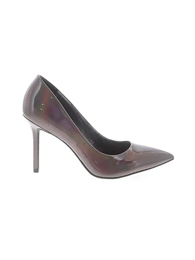 Pre-owned Katy Perry Heels In Burgundy