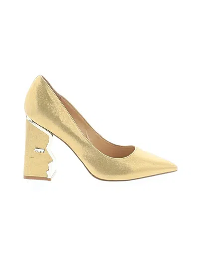 Pre-owned Katy Perry Heels In Gold