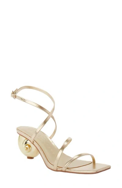Katy Perry Maritime Strappy Sandal In Champagne
