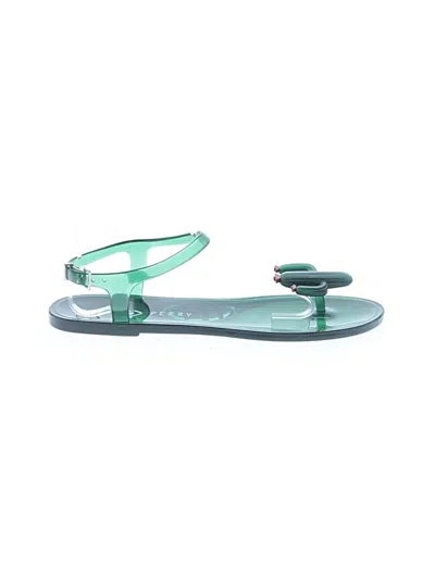 Pre-owned Katy Perry Sandals In Green