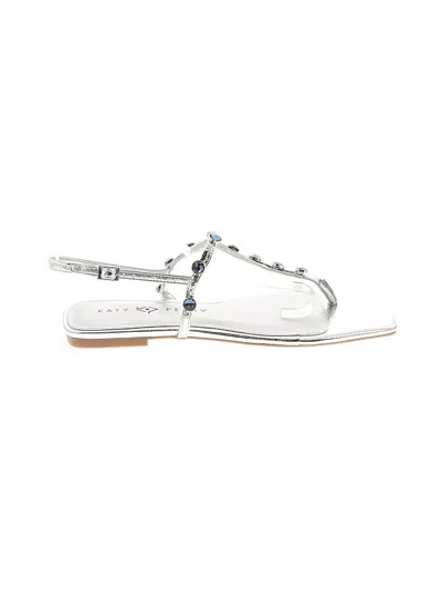 Pre-owned Katy Perry Sandals In Silver