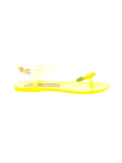 Pre-owned Katy Perry Sandals In Yellow