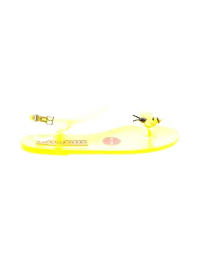 Pre-owned Katy Perry Sandals In Yellow
