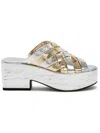 Katy Perry The Busy Bee Crisscross Platform Sandal In Multi