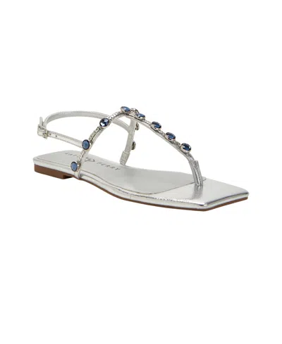 Katy Perry The Camie Embellished Slingback Sandal In Grey