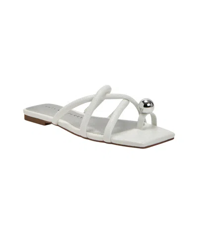 Katy Perry The Camie Slide Sandal In White