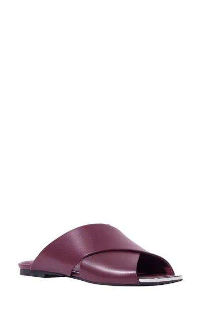 Katy Perry The Checked In Slide Sandal In Purple