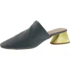 Katy Perry The Clarra Slipon Womens Solid Faux Leather Mules In Sage Leaf