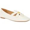 Katy Perry The Evie Daisy Flat In Optic White