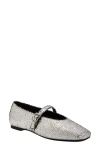 Katy Perry The Evie Mary Jane Flat In Silver