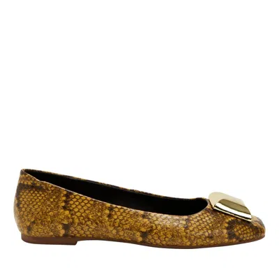 Katy Perry Women's The Evie Stud Flats In Mustard Multi