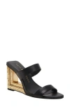 Shop Katy Perry The Framing Slide Sandal In Black