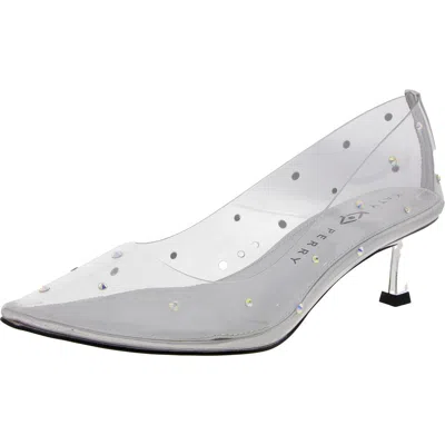 Katy Perry The Golden Studded Pump Womens Rhinestone Manmade Kitten Heels In Multi