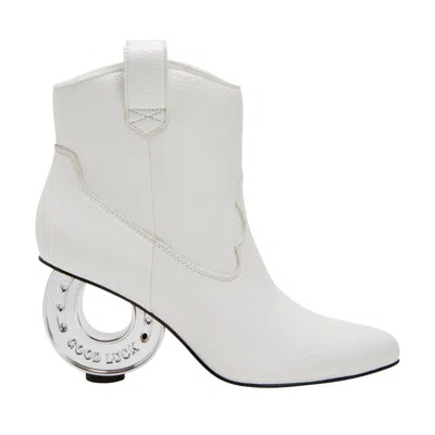 Katy Perry The Horshoee Bootie In White