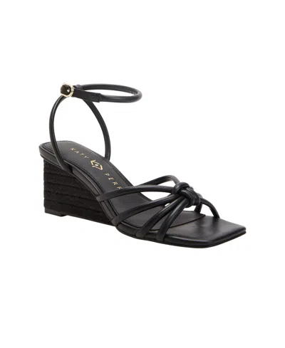 Katy Perry The Irisia Twisted Sandal In Black