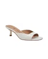 Katy Perry The Ladie Kitten Heel Slide Sandal In Optic White