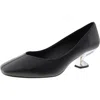Katy Perry The Laterr Pump Womens Solid Faux Leather Pumps In Black