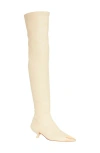 Katy Perry Women's Micro Heel Knee Boots In Chalk