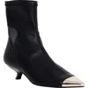 Katy Perry The Micro Heel Stretch Bootie In Black