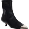 Katy Perry Women's Micro Heel Stretch Booties In Black