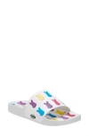 Katy Perry The Peeps Bunny Slide Sandal In White Multi
