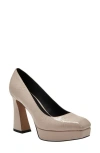 Katy Perry The Square Pump Heel In True Taupe