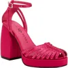 Katy Perry The Uplift Platform Sandal In Luminous Pink
