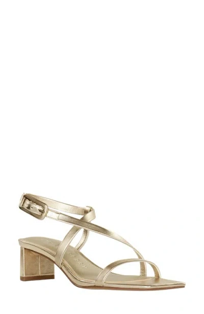 Katy Perry The Wanderering Ankle Strap Sandal In Champagne
