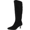 KATY PERRY THE ZAHARRAH BOOT WOMENS FAUX SUEDE ZIPPER KNEE-HIGH BOOTS