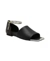 Katy Perry Caught Up Square Toe Anklet Sandal In Black