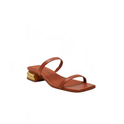Katy Perry Women's Framing Low Heel Sandal In Ginger Biscuit In Multi