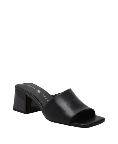 Katy Perry Women's Gemm Block Heel Sandals In Black