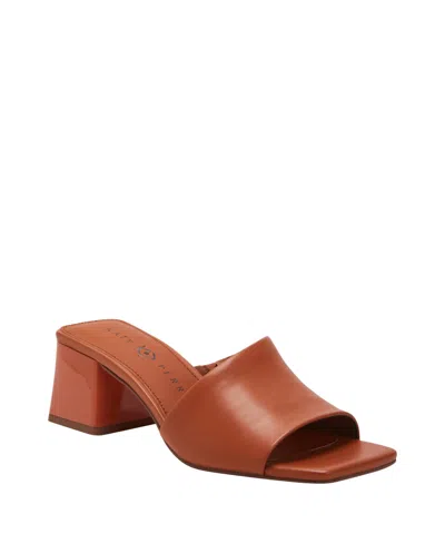 Katy Perry Women's Gemm Block Heel Sandals In Ginger Biscuit