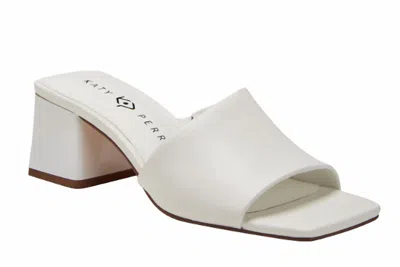 Katy Perry Women's Gemm Slide Sandals In White In Optic White
